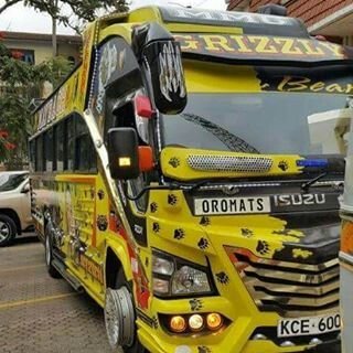 Nairobi Matatu Routes — Afrofeast archive photograph
