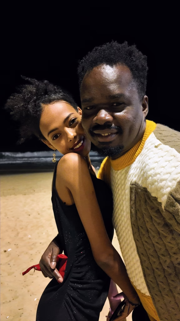 Amen the Brand Ambassador of Afrofeast in Nha Trang Beach with boyfriend Dennis Obel